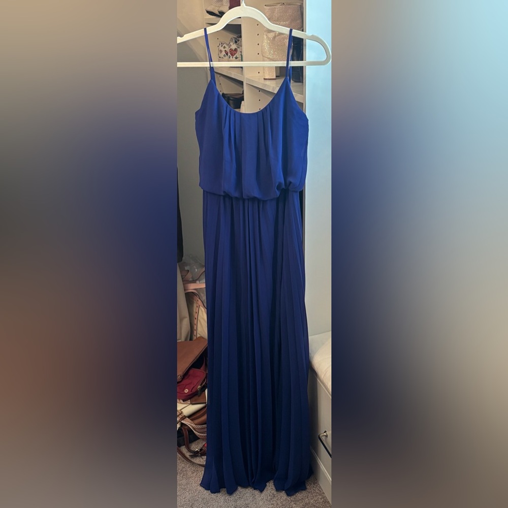 Bisou Bisou Royal Blue Maxi Dress